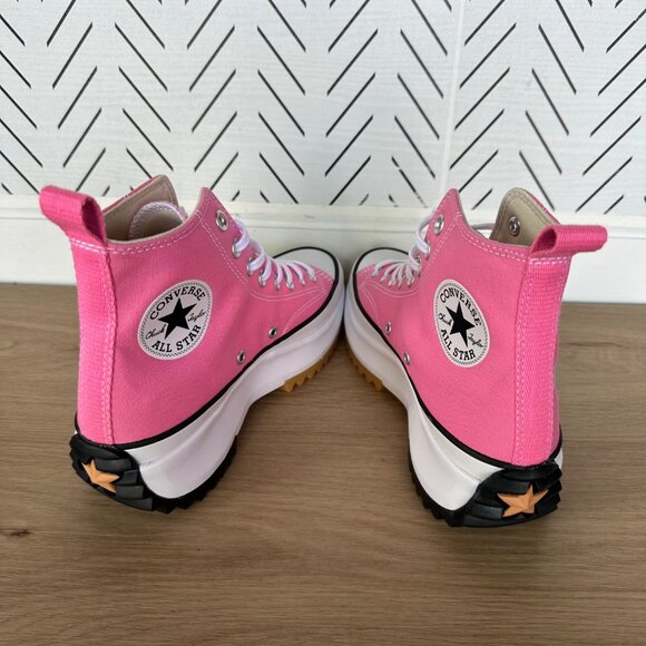 ⭐Converse Run Star Hike Hi Converse 9.5 Mens Shoes Platform Pink Sneaker A08735C - Picture 4 of 10